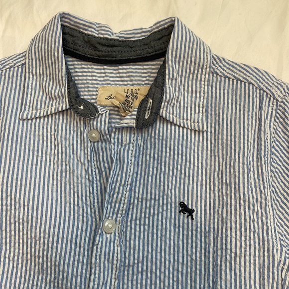 Seersucker button down - Picture 2 of 2